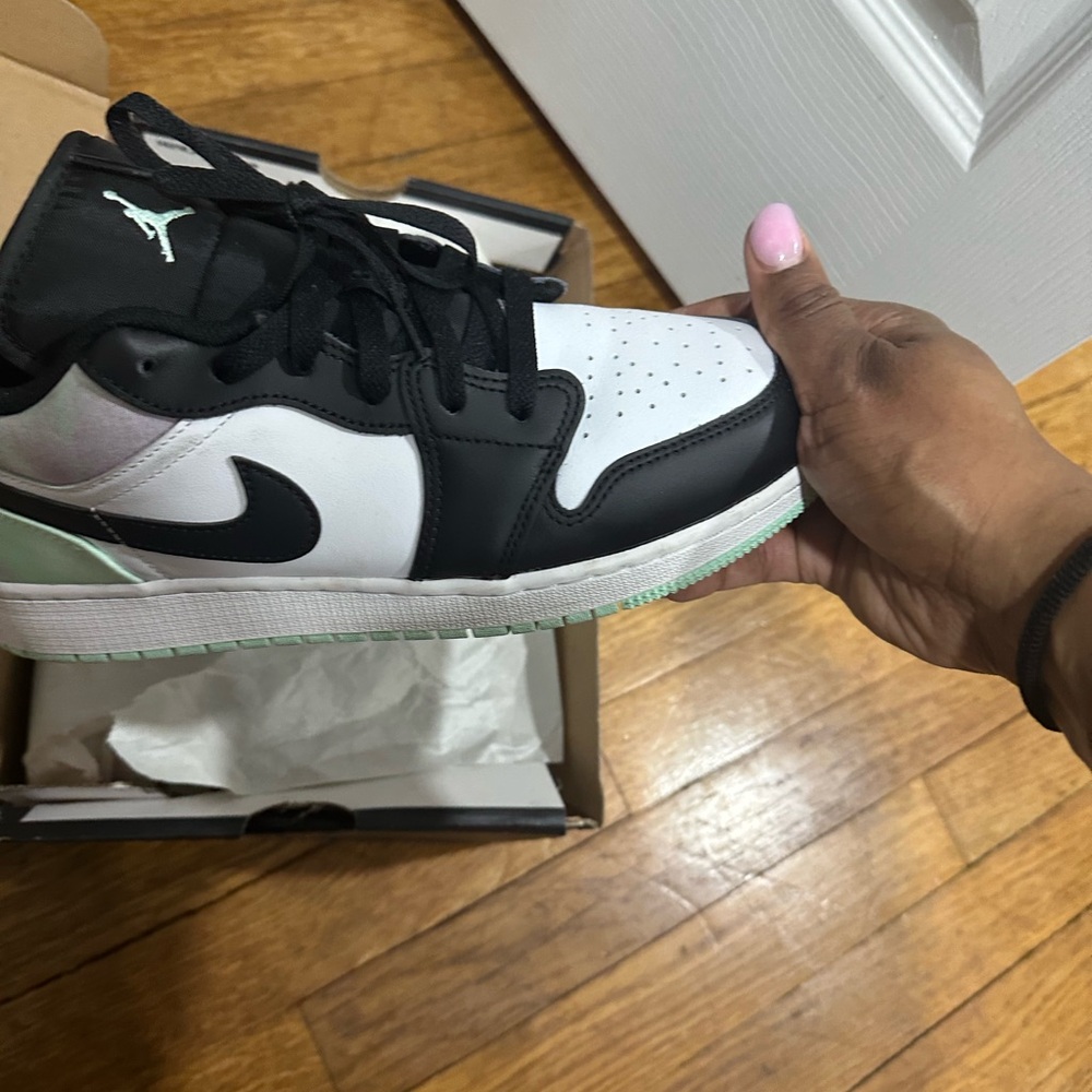 Kids' Jordan Black and White Sneakers